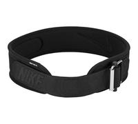 Nike Women's Lifting Belt 3in Weightlifting Belt Strength Training Powerlifting Gym Support Training Belt 7.6 cm, Black/Black/White, S