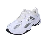 Nike W Nike M2k Tekno Ess, Women’s Track & Field Shoes, Multicolour (White/White/Metallic Silver/Black 100), 7.5 UK (42 EU)
