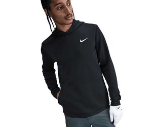 Nike Womens Mens Therma Flex Dri-FIT Golf Hoodie (Black/White) - Size X-Large