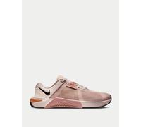 Nike Women's Metcon 10 Shoes - Silt Red/Particle Pink/Metallic Silver/Black - Size: UK 7