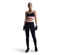 NIKE Women's Mid-Rise Mesh-Paneled Leggings Multicoloured