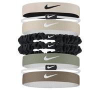 Nike Women's Mixed Flexible Classic Hair Tie (Pack of 8) in Pink Nike Pink One Size
