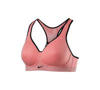 Nike Womens New Pro Rival Bra Sports Bra Bra, Bright Melon/Black, 38C