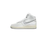 NIKE Women's Nike Air Force 1 Sculpt Sneaker, Summit White Silver Coconut Milk, 6 UK