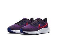 NIKE Women's Nike Air Zoom Pegasus 39 Sneaker, Fuchsia Dream Bright Crimson Black White, 4.5 UK