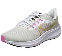 NIKE Women's Nike Air Zoom Pegasus 39 Sneaker, White Wheat Gold Pure Platinum, 7 UK