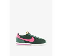 Nike Womens Nike Cortez Woven Low-Top Trainers Fir Pinksicle Sail Team 4