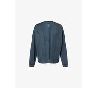 Nike Womens Nike Dri-Fit Zenvy Oversized Stretch-Woven Cardigan Seaweed/(White) S