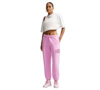 Nike Women's Nike Studio Fleece Medium Weight Graphic Pack Oversize-Hose Mit Logo Und Bündchen Für Damen Oversized Pants