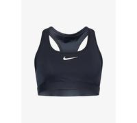Nike Swoosh Women's Medium-Support 1-Piece Pad Sports Bra 10 (S) Black