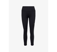 Nike Womens Nike Tempo Logo-Print Stretch-Jersey Leggings Black/(Reflective Silv) M