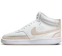 Nike Women's NikeCourt Vision Mid Sneaker, White Summit White Lt Orewood BRN White, 7.5 UK