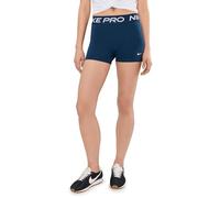 Nike Women's Df 365 Mr 3In USM Shorts, Midnight Navy/White, XL