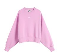 Nike Women's NSW Phoenix Crew Sweatshirt Lt Magenta/Sail Medium