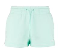 Nike - Women's NSW Phoenix Fleece Mid-Rise Shorts - Running shorts size XS, turquoise
