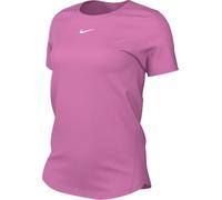 Nike Women's One Classic Df Ss Wt T-Shirt, Playful Pink/White, XL