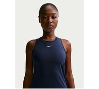 Nike Women's One Classic Dri-FIT Tank Top - Midnight Navy/White - Blue - Size: Small