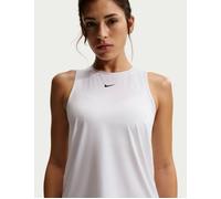 Nike Women's One Classic Dri-FIT Tank Top - White/Black - Size: Large