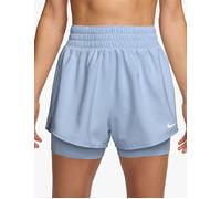 Nike Women's One Dri-FIT 2-in-1 Shorts - Hydrogen Blue/White - Size: Small