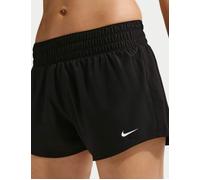 Nike Women's One Dri-FIT 3" Brief-Lined Shorts - Black/White - Size: Small