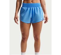 Nike Women's One Dri-FIT 3" Brief-Lined Shorts - University Blue/White - Size: Small