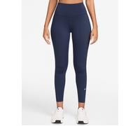 Nike Women's One High Waisted 7/8 Leggings - Midnight Navy - Blue - Size: Medium