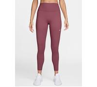 Nike Women's One High Waisted 7/8 Leggings - Pink Smoke/White - Size: XS