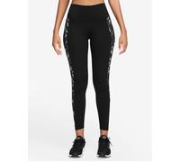 Nike Women's One High Waisted 7/8 Printed Leggings - Black - Size: Small