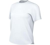 Nike Women's One Relaxed Df Ss T-Shirt, White/Black, L