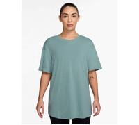 Nike Women's One Relaxed Dri-FIT Short-Sleeve Top - Cannon - Blue - Size: Small