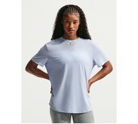 Nike Women's One Relaxed Dri-FIT Short-Sleeve Top - Hydrogen Blue/White - Size: Medium