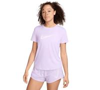Nike Womens One Swoosh Dri-fit Purple Running Top - Size Large