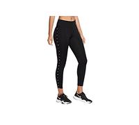 Nike Women's One Tgt 7/8 Grx Taping Shorts, Black/White, XL