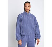 Nike Women's One Therma-FIT Polar Half-Zip Top - World Indigo/White - XL - Blue