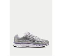 Nike Women's P-6000 Shoes - Metallic Silver/World Indigo/White/Black - Size: UK 4