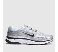 Nike Women's P-6000 Trainers in Black & Silver, Metallic, Size: 3 UK 3 (EU 36)