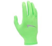 NIKE Women's Pacer Liner Running Gloves, lightweight, breathable training gloves, Illusion Green/Silver, M/L