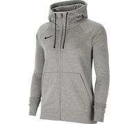 NIKE Women's Park 20 Hoodie And Zip Sweatshirt, Dk Grey Heather/Black/Black, M UK