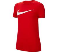 Nike Womens Dri FIT Park 20 Hybrid SS Tee Red