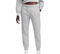 Nike Women's Phnx FLC Mr Std Pants, Dk Grey Heather/Sail, L