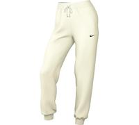 Nike Phoenix Fleece Women's Mid-Rise Tracksuit Bottoms - White - Cotton/Polyester XS (UK 4-6)