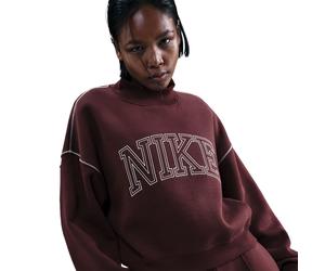 Nike Womens Phnx Speed Crew Ld54 in Burgundy Crush - Red - Size 16 UK