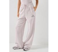 Nike Womens Phoenix Fleece High Rise Wide Leg Pants, Platinum Violet, Size L, Women Platinum Violet