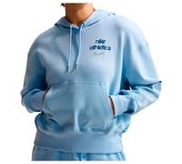 Nike - Women's Phoenix Fleece Pullover Hoodie L/S - Hoodie size S, blue