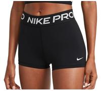 NIKE Women's Pro Shorts, Black/White, S UK