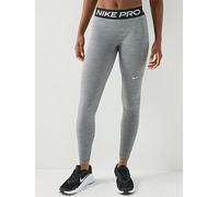 Nike Womens Pro 365 Dri-FIT Training Mid Rise Tights, Smoke Grey/Htr/Black/White, Size S, Women Moke Grey/Htr/Black/White