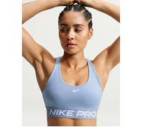 Nike Women's Pro 365 Light Support Sports Bra - Work Blue/White - Size: Medium