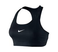 Nike Women's Pro Classic Sports Bra, Black (Black / White), Medium