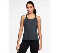 Nike Women's Pro Dri-FIT Tank Top - Seaweed/White - XL - Green