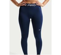 Nike Pro Women's Mid-Rise Full-Length Leggings - Blue - Polyester/Elastane XS (UK 4-6)